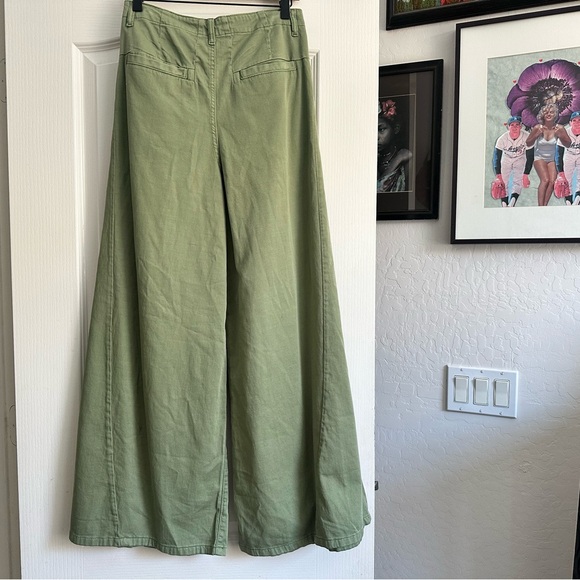 NWT Free People Light As Spring Wide Leg Trousers. Size:2. Excellent condition - Picture 8 of 15
